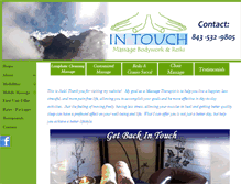 Tablet Screenshot of charlestonintouch.com